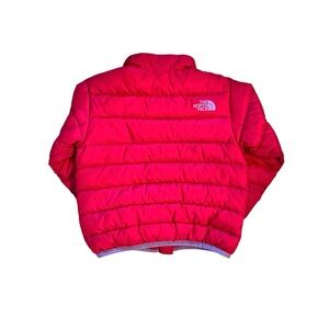 The Northface down puffer quilted infant baby pink
Zip 550 jacket 12-18 months
